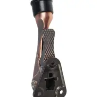 Фиксатор дверной LOCKLAND “козья ножка”, с автоподъемом, цвет медь Фиксатор дверной LOCKLAND “козья ножка”, с автоподъемом, цвет медь