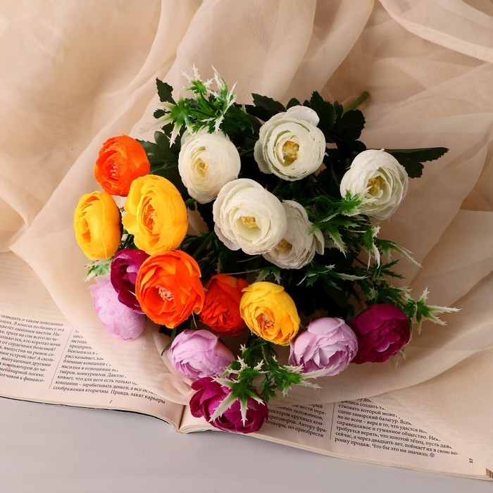 Букет Букет "Камелия" 4х26 см, микс