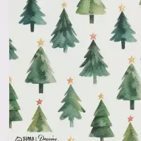 Набор упаковочной бумаги &laquo;Детский новый год&raquo;, глянец, 3 листа, 70&times;100 см