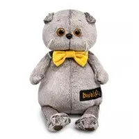 Мягкая игрушка &laquo;Кот Басик в галстуке - бабочке&raquo;, 19 см