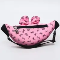 Сумка поясная детская для девочки &laquo;Кошечка с бантиком&raquo;, 25&times;6&times;13 см, Коты Аристократы