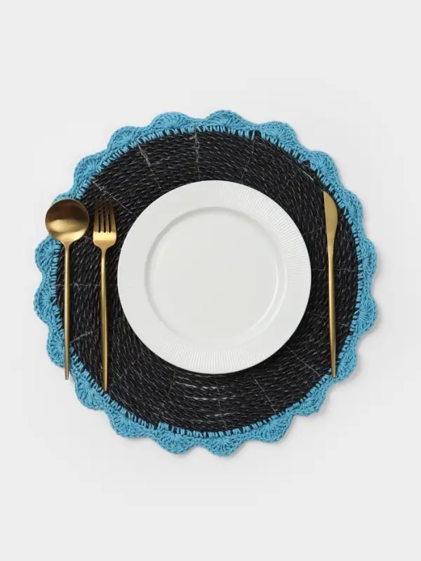 Салфетка сервировочная, 38 см, круглая