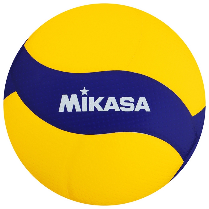 Волейбольный мяч Mikasa V200W, клееный, 18 панелей, р. 5, microfiber PU