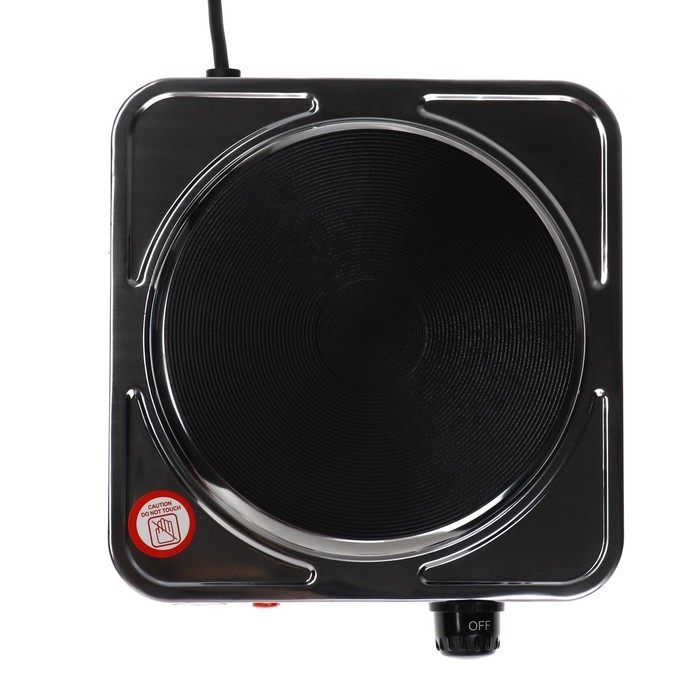 Плитка электрическая Sakura ПЭ-09Н, 1500 Вт, 1 конфорка,  серебристая Плитка электрическая Sakura ПЭ-09Н, 1500 Вт, 1 конфорка,  серебристая