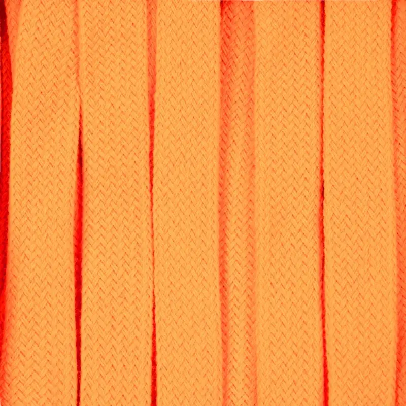 Плоский шнур Cord L, оранжевый неон, 150 см Плоский шнур Cord L, оранжевый неон, 150 см