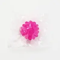 Игрушка для собак &laquo;Мячик&raquo;, 6,5 см, пищащая, фуксия