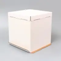 Коробка под торт, без окна, 28&times;28&times;30 см