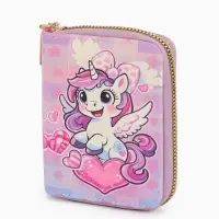 Кошелек дет 07-01-01 Июнь2549 единорог, 8,5*2,5*10,5 см, 2 отд+отд/молн, д/карт, розовый Кошелек дет 07-01-01 Июнь2549 единорог, 8,5*2,5*10,5 см, 2 отд+отд/молн, д/карт, розовый