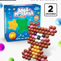 Аквамозаика, 500 шариков, 2 основы