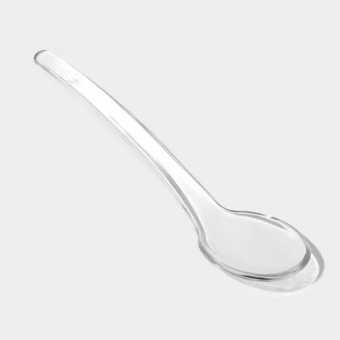 Набор ёмкостей для специй на подставке Magistro Glace, 8 предметов: контейнер 200 мл 4 шт., ложка 4 шт., акрил, прозрачный