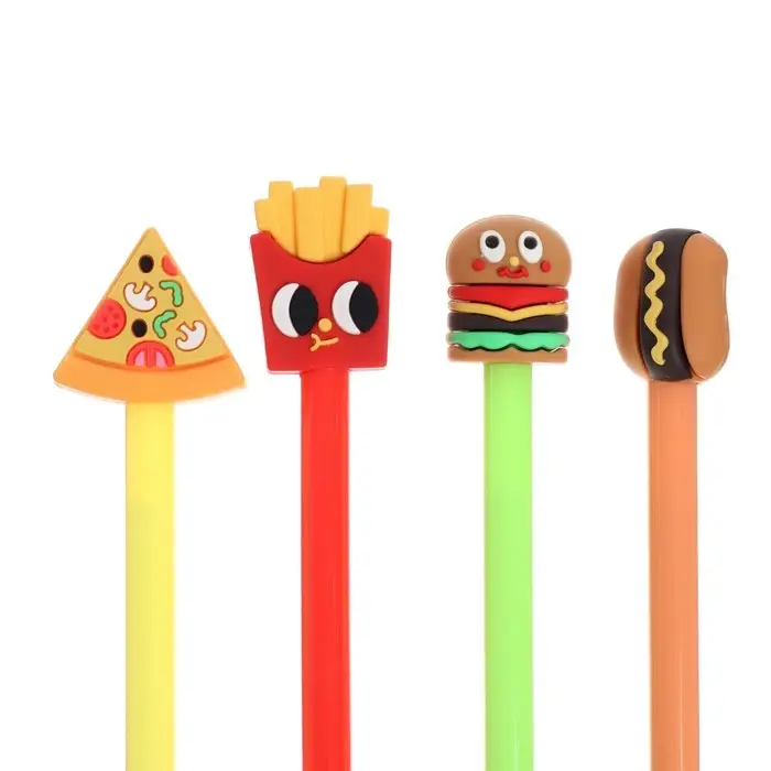 Ручка - прикол гелевая «Фастфуд», МИКС Ручка - прикол гелевая «Фастфуд», МИКС