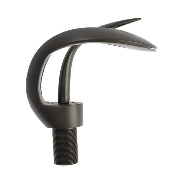 Смеситель для раковины ZEIN Z3816, дизайнерский, однорычажный, картридж 35 мм, графит