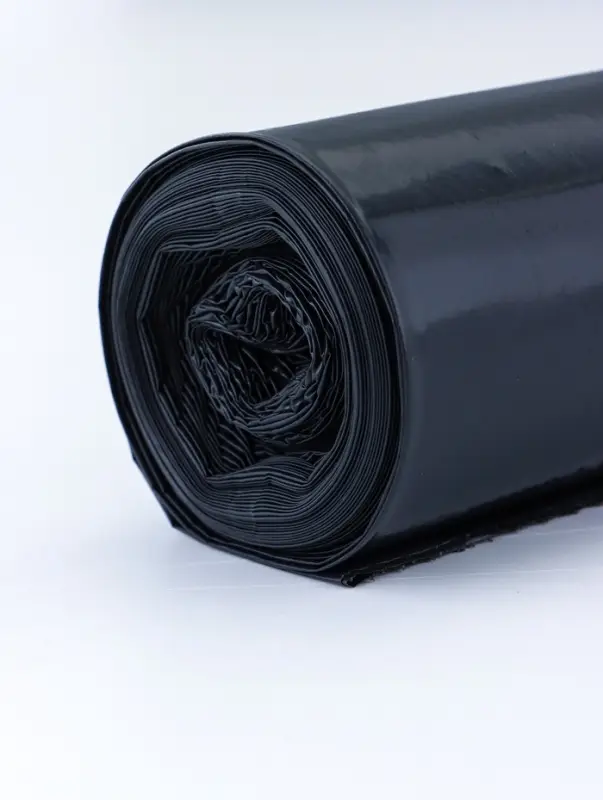 Мешки для мусора 100 л, 50 мкм, ПВД, в рулоне, 10 шт., чёрные