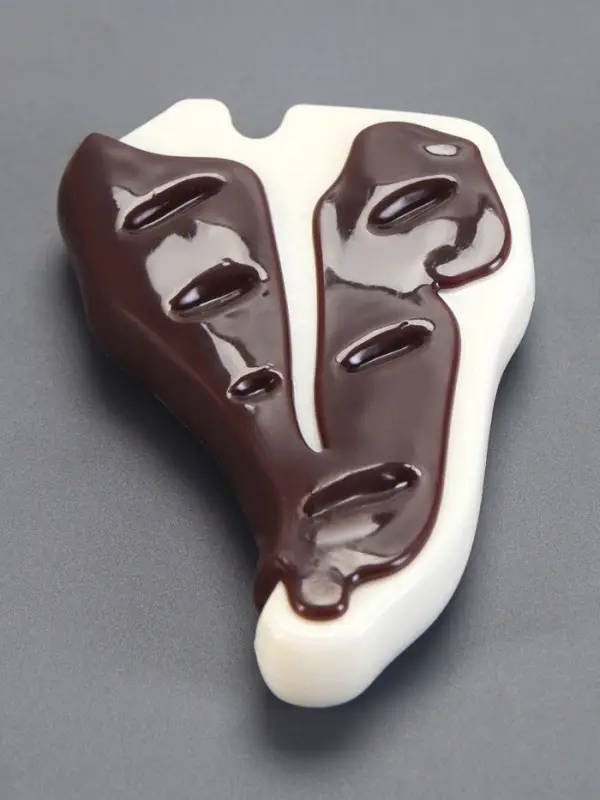 Игрушка для собак Пижон Premium &laquo;Стейк&raquo;, 10.5 см, TPR + нейлон, цвет МИКС