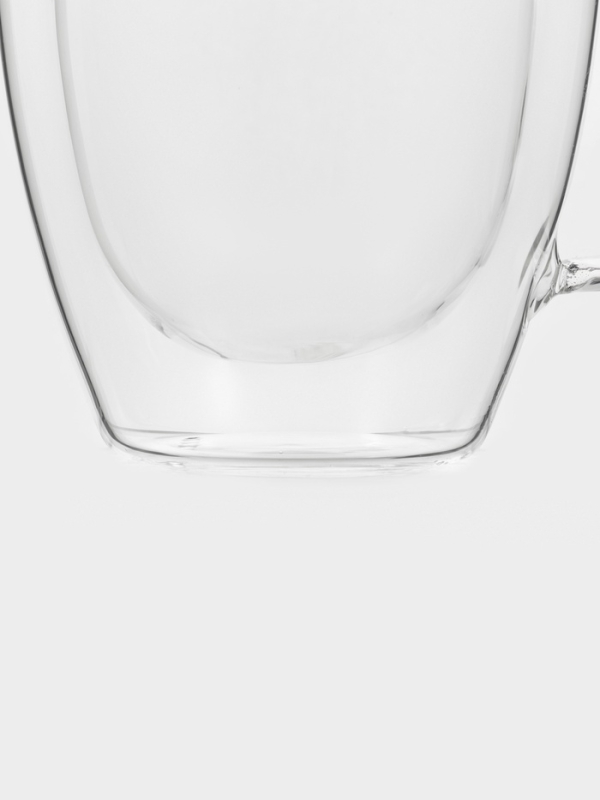 Набор кружек с двойными стенками "Doppio vetro" 350 мл 2 шт 13*11 см