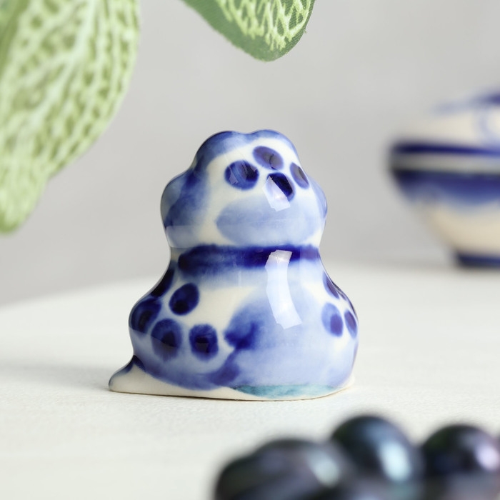 Сувенир «Лягушка», гжель Сувенир «Лягушка», гжель