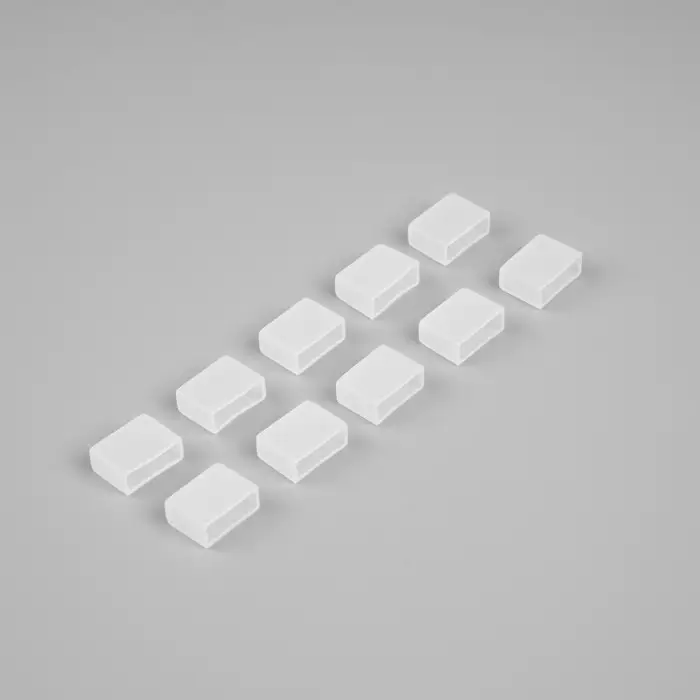 Набор заглушек Luazon Lighting для гибкого неона 6 × 12 мм, 10 штук Набор заглушек Luazon Lighting для гибкого неона 6 × 12 мм, 10 штук