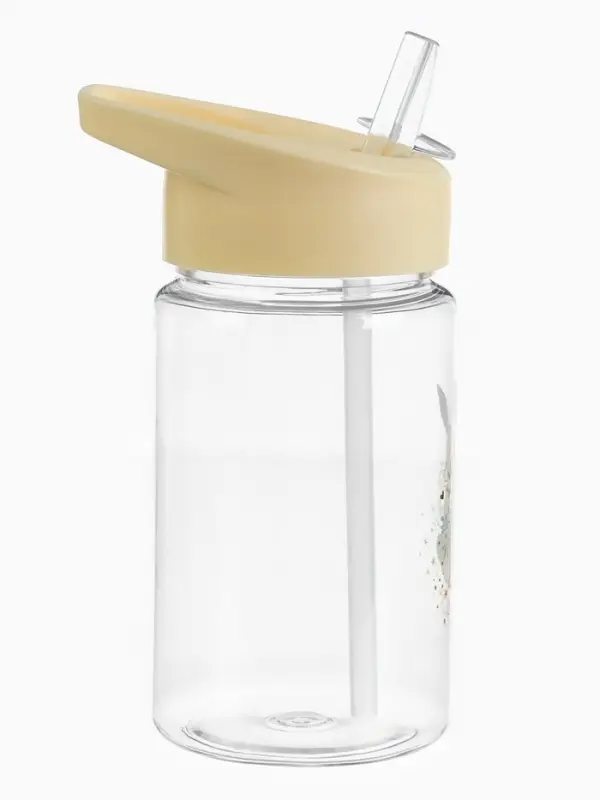 Поильник детский с трубочкой «Зайка», 350мл., цвет бежевый Mum&Baby Поильник детский с трубочкой «Зайка», 350мл., цвет бежевый Mum&Baby