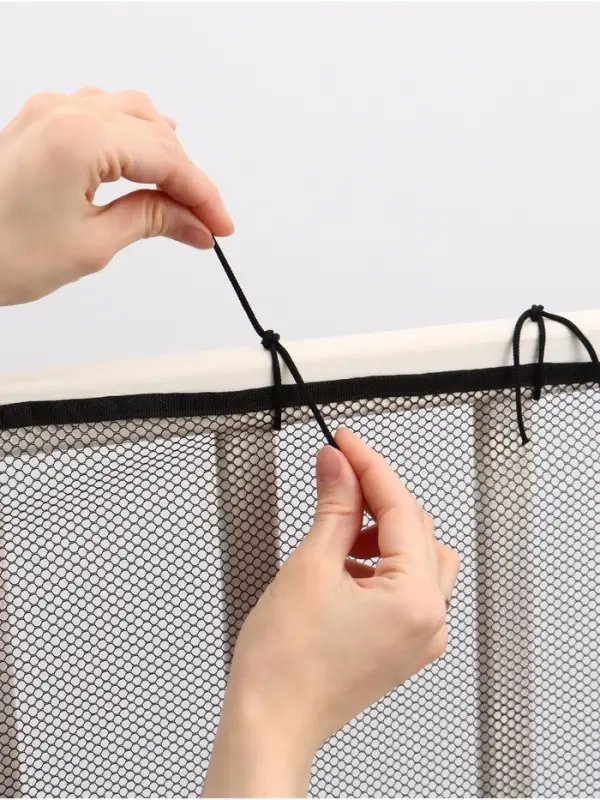 Защитная сетка ограждение для лестницы, 3 метра, чёрная, Крошка Я