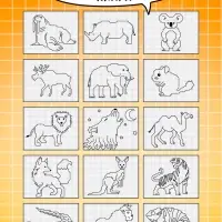 Книга детская &laquo;Графические диктанты. Животные&raquo;, 36 стр.