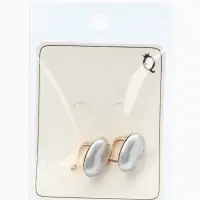 Серьги с жемчугом &laquo;Грейс&raquo;, вытянутый овал, серые в золоте