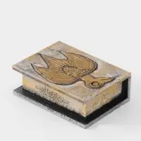 Шкатулка "Гаруда" 15х10х5 см, МДФ