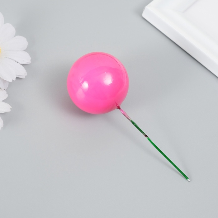 Декор для творчества Декор для творчества "Шарики фуксия" d=2; 3; 3,5 и 4 см набор 20 шт