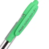 Ручка шариковая Pilot. Super Grip, автоматическая, синий стержень BPGP-10R-F (SG), узел 0.7 мм, на масляной основе, резиновый упор