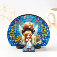 Набор пасхальный салфетница+подставка под зубочистки №1,  10х12,8х5 см; / 3,7х3,7х6,5 см