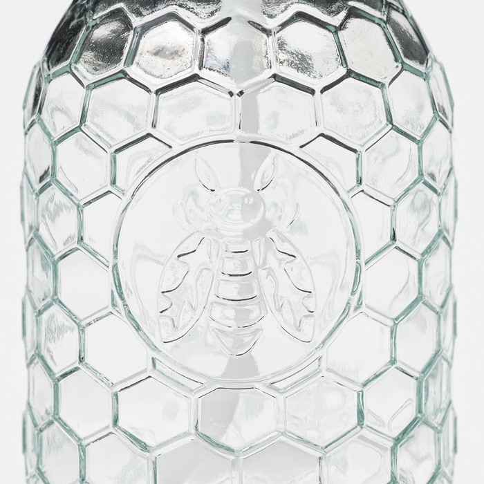 Дозатор для мыла SAVANNA «Оса», 500 мл, стеклянный, прозрачный Дозатор для мыла SAVANNA «Оса», 500 мл, стеклянный, прозрачный