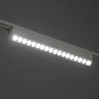 Светильник трековый BayerLux SLIM &laquo;Книжка-33&raquo;, LED, 18 Вт, 3000K-6000К, 48 В, CRI90, 3.2&times;3.8&times;33.6 см, белый