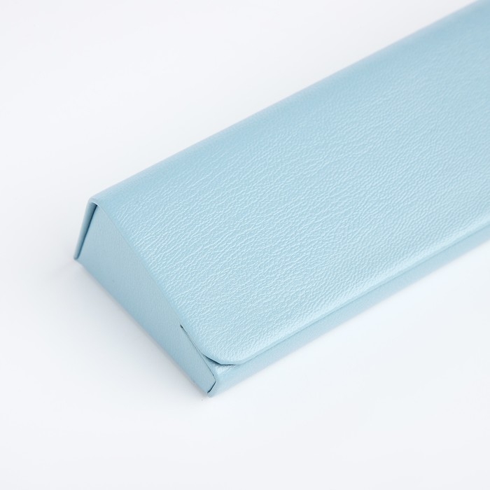 Футляр для очков на магните, длина 16,2 см, цвет голубой Футляр для очков на магните, длина 16,2 см, цвет голубой