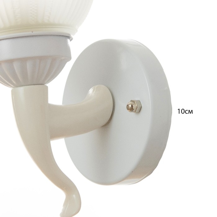 Бра "Магдалена" Е27 40Вт белый