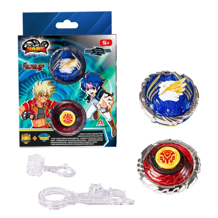 Набор волчков-трансформеров Инфинити Надо «Мультивселенная ЭпикЛончер», 2 шт Набор волчков-трансформеров Инфинити Надо «Мультивселенная ЭпикЛончер», 2 шт