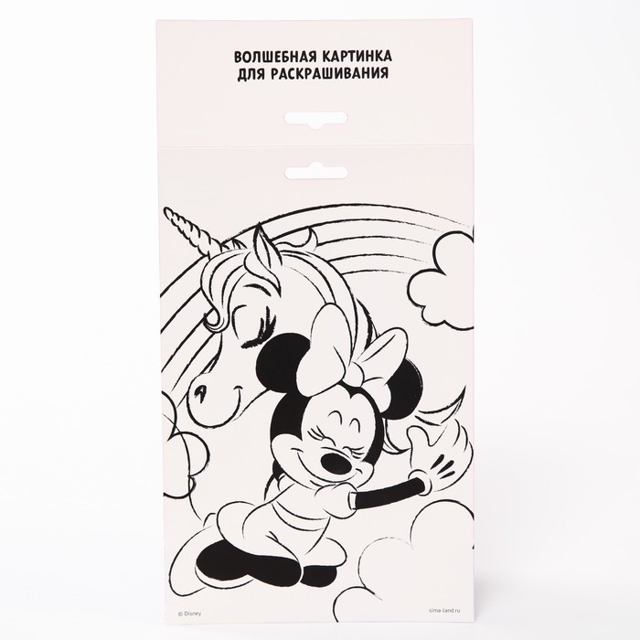 Набор для творчества, фреска Минни Маус и единорог Набор для творчества, фреска Минни Маус и единорог