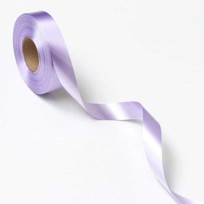 Лента для декора и подарков, сиреневый 2 см х 45 м Лента для декора и подарков, сиреневый 2 см х 45 м