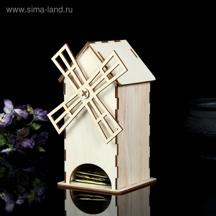 Чайный домик Чайный домик "Мельница", 11×21см