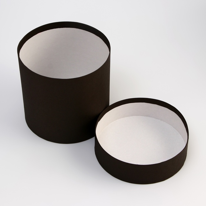 Шляпная коробка, черная, 13 х 13 см Шляпная коробка, черная, 13 х 13 см