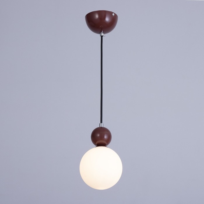 Светильник Светильник "Алва" G9 40Вт красный 12х12х18-118 см