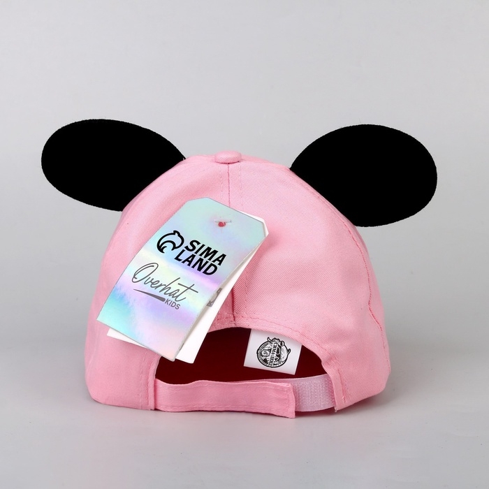 Кепка детская для девочки «Мышка», с ушками, р-р. 52-54, 5-7 лет Кепка детская для девочки «Мышка», с ушками, р-р. 52-54, 5-7 лет