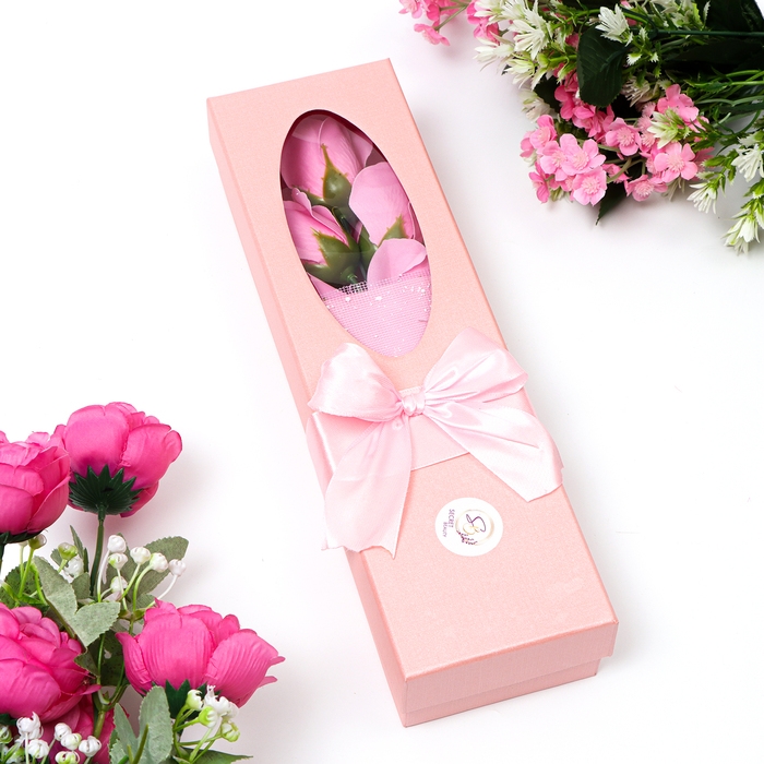 Букет мыльных роз, розовые Букет мыльных роз, розовые