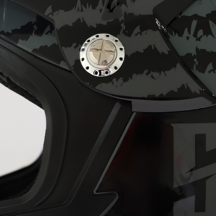 Шлем кроссовый, размер XXL (61), модель - BLD-819-7, черно-красный Шлем кроссовый, размер XXL (61), модель - BLD-819-7, черно-красный