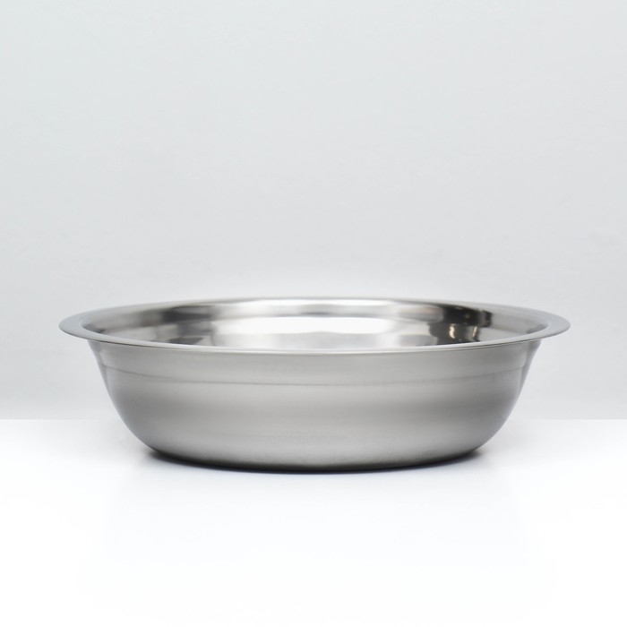Миска металлическая эконом, 1,5 л, 25 х 6 см Миска металлическая эконом, 1,5 л, 25 х 6 см