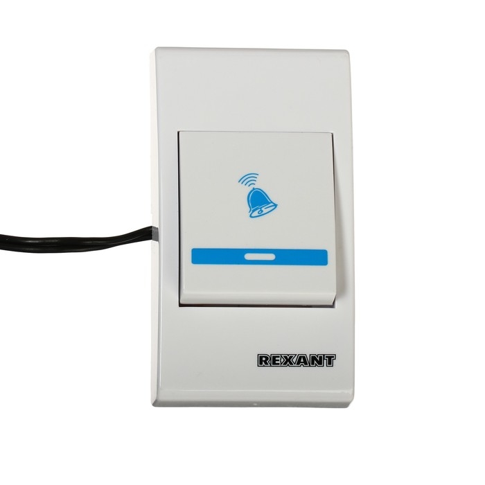 Звонок REXANT RX-8, проводной, 220 В, регулировка громкости, белый Звонок REXANT RX-8, проводной, 220 В, регулировка громкости, белый