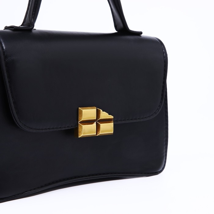 Сумка-мессенджер на магните, цвет чёрный Сумка-мессенджер на магните, цвет чёрный