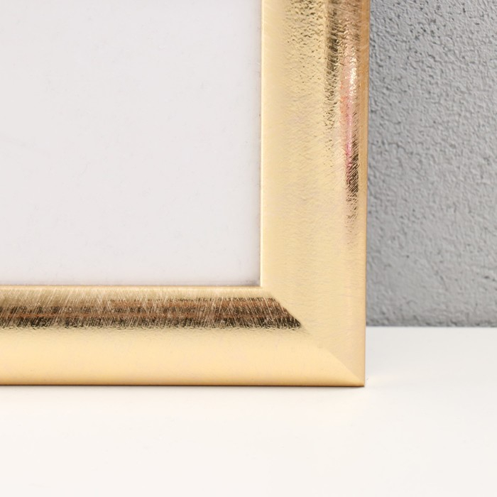 Фоторамка пластик Фоторамка пластик "МИРАМ" 50х70 см, 647211 золото (пластиковый экран)