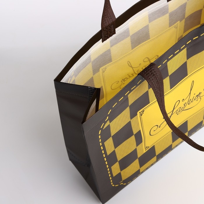 Сумка хозяйственная без застёжки, цвет коричневый Сумка хозяйственная без застёжки, цвет коричневый