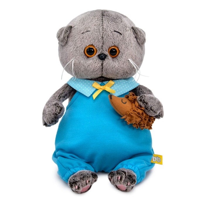 Мягкая игрушка «Басик Baby», с ёжиком, 20 см Мягкая игрушка «Басик Baby», с ёжиком, 20 см