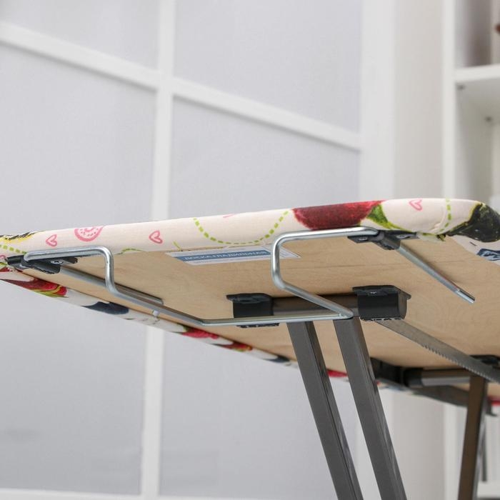 Доска гладильная Nika «Ника 1+», 122×34,5 см, регулируемая высота до 80 см, рисунок микс Доска гладильная Nika «Ника 1+», 122×34,5 см, регулируемая высота до 80 см, рисунок микс