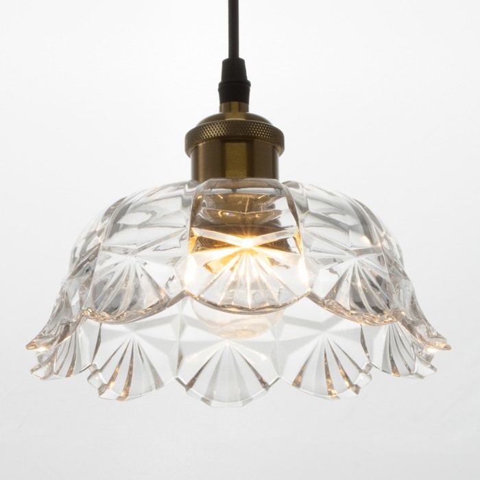 Светильник BayerLux 2258/1 E27 40Вт бронза 18х18х14-114 см